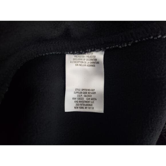 (N5) SPYDER Polar Sweater Mens Size S Pullover Gray Hooded Winter Performance - Picture 10 of 10